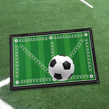 Футбольный тренировочный коврик Agility Footstep Нескользящий Легкий Амортизация