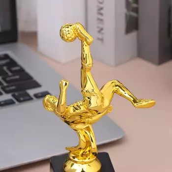 Футбольный трофей, сувенирная пластиковая игрушка, награда за вечеринку, трофеи, победитель конкурса, мини-футбольный трофей для детей, подарок