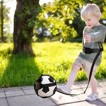 Футбольный волейбольный тренировочный мешок для детей, тренировочный пояс для футбола, пояс для ударов