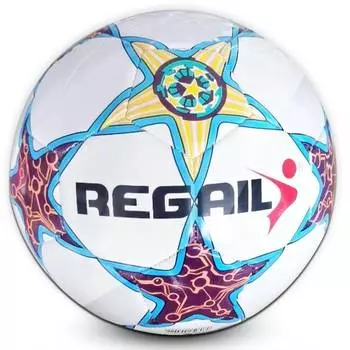 Футбол пятиконечная звезда, размер 5, тренировочный футбольный футбольный мяч для преподавательской практики синий