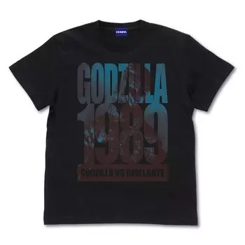 Футболка 2D Cospa Godzilla Godzilla 1989 ЧЕРНАЯ размер XL хлопок