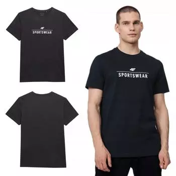 Футболка 4F 4FSS23TTSHM539 Темно-зеленая M539 размер M M