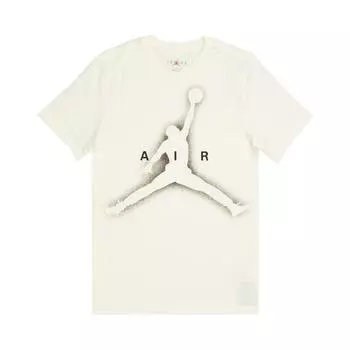 Футболка Air Jordan Essentials с трафаретной графикой Sail/Palomino для мужчин, белая DV8420-133 XL