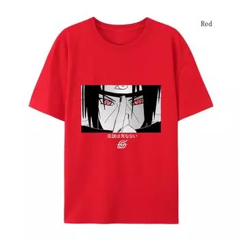 Футболка аниме для мужчин и женщин, унисекс, футболка Harajuku Manga, футболка + спортивные штаны, беговая футболка S