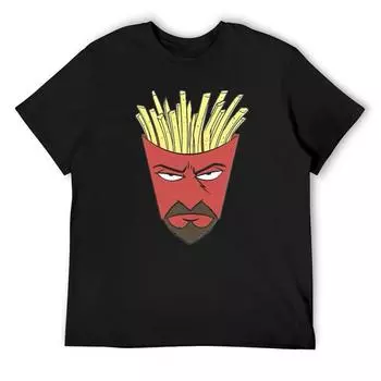Футболка Aqua Teen Hunger Force Float Frylock, блузка, корейская модная мужская рубашка для тренировок S белый