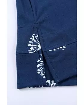 Футболка Azura Exchange Blue с круглым вырезом и принтом одуванчиков S синий