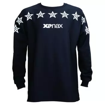 Футболка Baseball Smooth Long Black [Xanax] (90)
