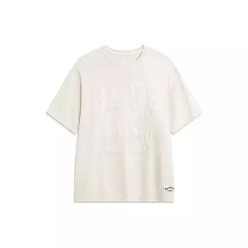 Футболка баскетбольной серии Li Ning Badfive унисекс, топы, лунно-серый AHST293-4 XL