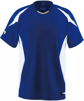 Футболка бейсбольная юниорская JDB116 Kids Royal 130 [DESCENTE] (РОЙ)
