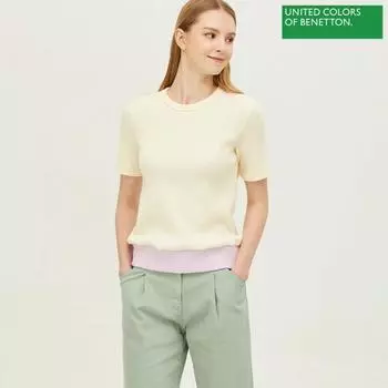 Футболка BeneTTon BeneTTon Waffle M Beau bats94241 IV Ivory/42