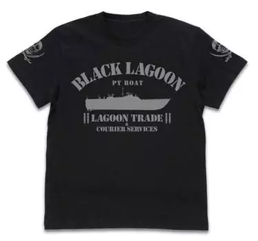 Футболка Black Lagoon Lagoon/BLACK-M чёрный