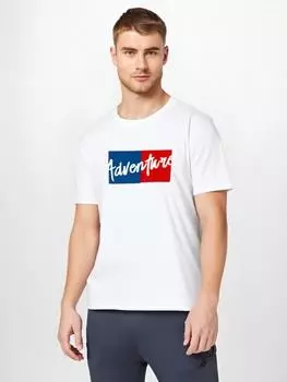 Футболка большого размера Adventure для мужчин с короткими рукавами, 100% хлопок, повседневная футболка S-6XL S