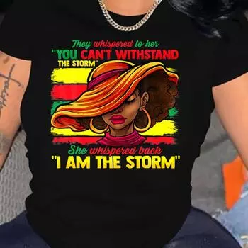 Футболка большого размера для женщин, повседневная, с принтом в виде персонажа мультфильма, винтажная, в стиле вестерн, женская футболка, топ из микро-стрейча S