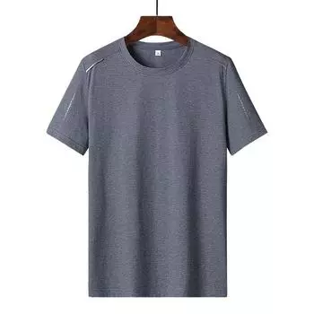 Футболка большого размера из хлопка с короткими рукавами для мужчин, летняя, повседневная, спортивная, с круглым вырезом, с короткими рукавами, свободная, модная и красивая 8XL