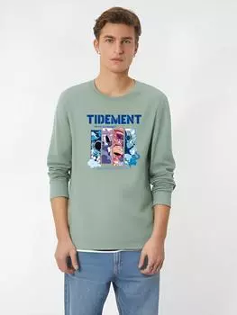 Футболка большого размера с длинными рукавами и принтом «Космические путешествия», мужская повседневная толстовка из чистого хлопка S-5XL S