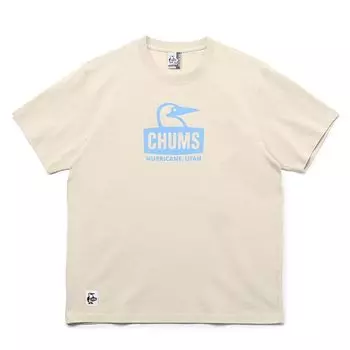 Футболка Booby Face Greige x Blue [Chums] Футболка мужская