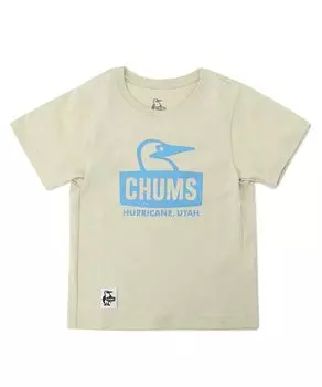 Футболка Booby Face Kids Grey x Blue [Chums] Детская футболка