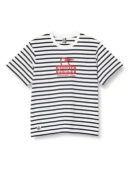 Футболка Booby Face M [Chums] Футболка мужская белая/темно-синяякрасная2