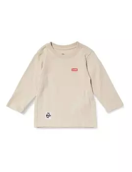 Футболка Booby Logo Brushed Kids Greige [Chums] Детская футболка с длинными рукавами