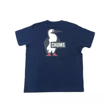 Футболка Booby Logo Navy WM [Chums] Футболка женская тёмно-синий