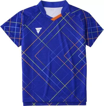 Футболка/брюки VICTAS для настольного тенниса, синяя, 2XL, 512312, V-GS319 (5000)