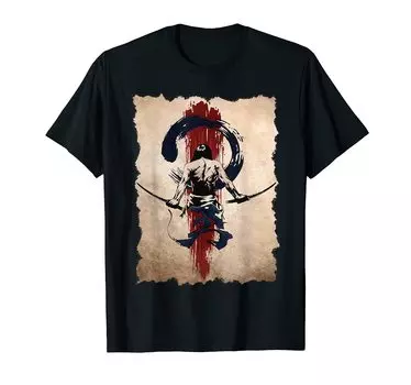 Футболка Bushido Retro в японском стиле Bushido