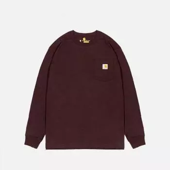 Футболка CARHARTT K126 с длинными рукавами и рабочими карманами PORT 93219 93219