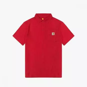 Футболка CARHARTT K570 Pocket Kara с короткими рукавами RED 1009 1009 XS