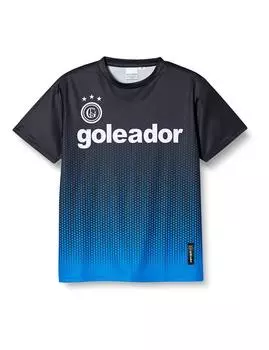 Футболка черная x синяя M [Goleador] g-440-4