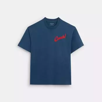 Футболка Coach Boardwalk Specials из темного денима из органического хлопка XXLarge