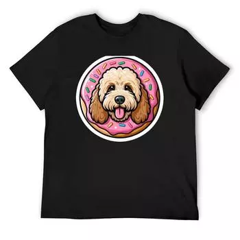 Футболка Cockapoo Cockerpoo Cute Dog Kawaii Puppy Doodle Cavapoo, быстросохнущая, симпатичная одежда, компрессионная рубашка для мужчин S белый