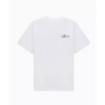 Футболка CONVERSE CONS Skeleton Grip Белая 10026689 A02 90