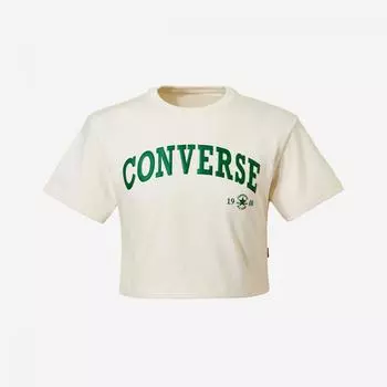 Футболка Converse Retro Chuck Crop 10026367 A03 Egret 85