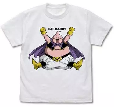 Футболка Cospa Dragon Ball Super Majin Buu Tabechao БЕЛАЯ размера XL Ver. белый