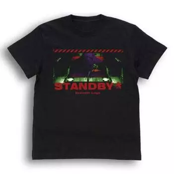 Футболка Cospa EVANGELION Eva 01 STANDBY ЧЕРНАЯ размер M