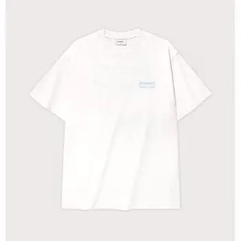 Футболка CovernoT ExhausT Tag Graphic B1 co2502sT16 Wh Hg Ch CO2502ST16 WH S