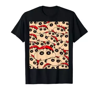 Футболка Crayon SHOWTIME [Ограниченное время] Shin-chan Футболка Shin-chan чёрный