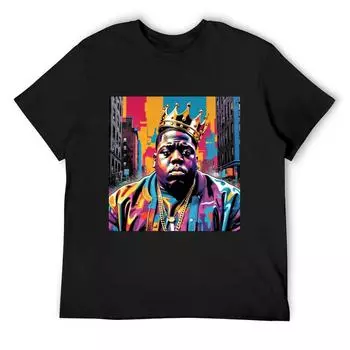 Футболка Crown Of The Concrete Jungle, уличная одежда, симпатичные топы, баскетбольные футболки с графикой, фирменная футболка, мужские футболки высшего качества S белый