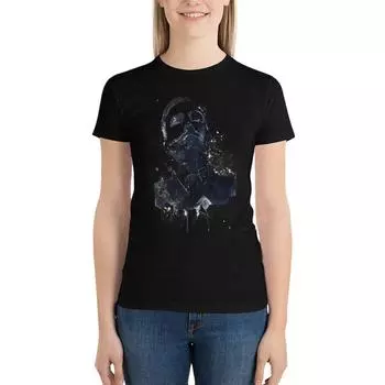 Футболка Daniel Plainview Винтажная одежда Женская одежда Черные футболки для женщин S белый