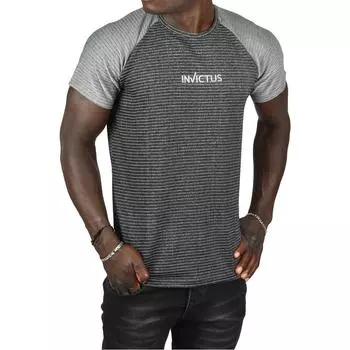 Футболка DeepSEA New Season с круглым вырезом, принтом спереди и полосками 2303054