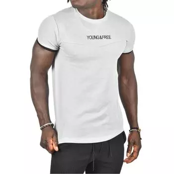 Футболка DeepSEA со плиссированной надписью спереди LUCEY2403247