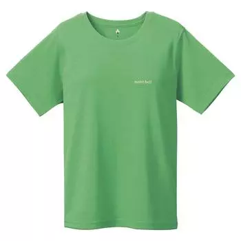 Футболка для активного отдыха 1114111 Mint Japan на японский размер [Montbell] XS- (эквивалент XS) мятный