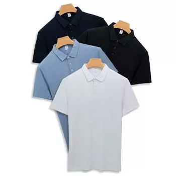 Футболка для активного отдыха Markless Neck, новая, быстросохнущая, с короткими рукавами, резиновый воротник, рубашка поло для мужчин S