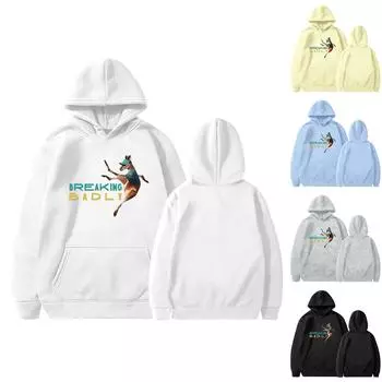 Футболка для брейк-данса Team Raygun Born, женская модная толстовка с длинным рукавом L чёрный