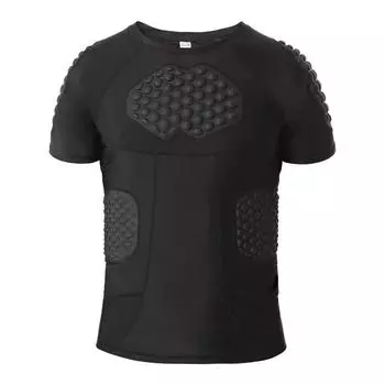Футболка для фитнеса на открытом воздухе с защитой от сыпи, спортивная футболка для защиты тела 2XL