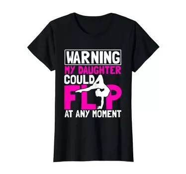 Футболка для гимнастического мата «Гимнастическая перекладина», «Акробат», «Бревно», «Гимнастический мат» чёрный