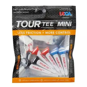 Футболка для гольфа LITE Tour Tee Mini mix T-491-990
