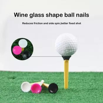 Футболка для гольфа, высокая стабильность, низкое трение, не легко деформируется, многоразовая, компактный размер, портативная резиновая футболка для гольфа, спортивные аксессуары чёрный/жёлтый