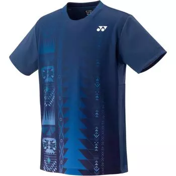 Футболка для игры Uni Game Shirt 10609 Темно-синий L [Yonex] (Подходящий стиль) (554)