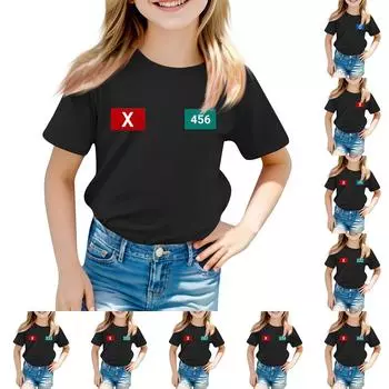 Футболка для малышей, мальчиков и девочек, 100-й день школы, детский сад, футболки, топы 100 чёрный